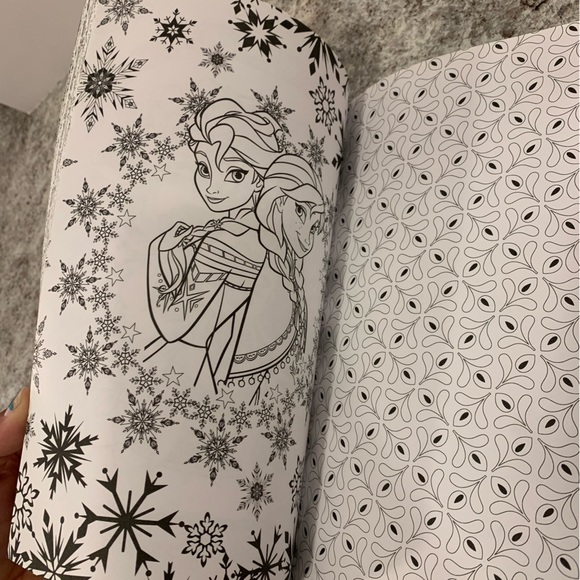Disney Other Disney Adult Coloring Book Disney Frozen Poshmark